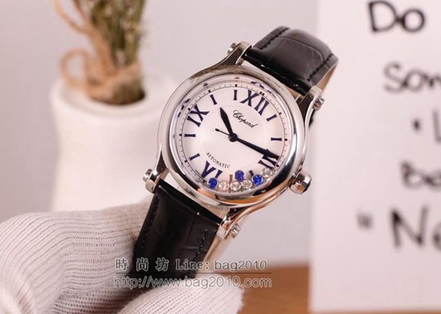 Chopard手錶 蕭邦機械女表 HAPPY SPORT MEDIUM AUTOMATIC系列 278559-3001 蕭邦女士腕表  hds1848